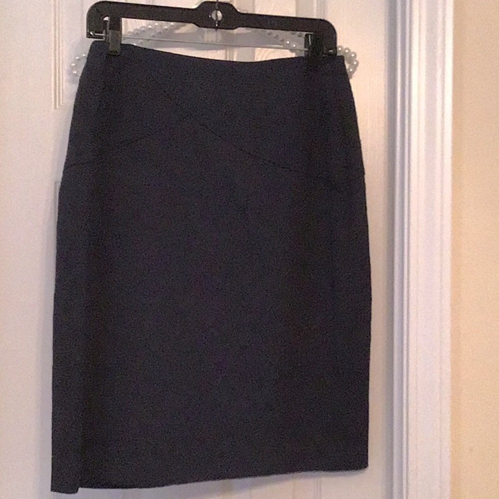 Navy skirt
